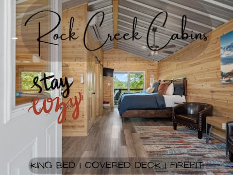 Successful Airbnb property: Cabin 5 @ Rock Creek | 15 min to Bathhouse Row! in Rockwell