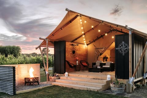 Vineyard Glamping - Savvy, Hastings/Napier