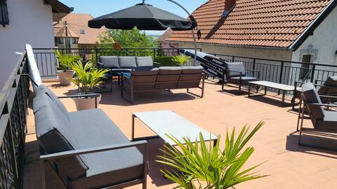 Villa Nova Héviz - Apartment 3 with balcony