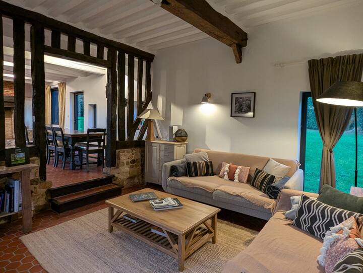Cottage Normand Entre Honfleur-deauville: L'orange - Pont-l'Évêque