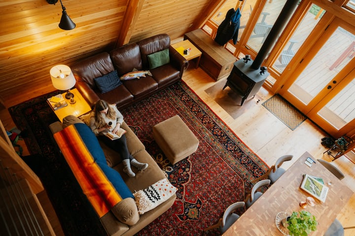 Great room from loft