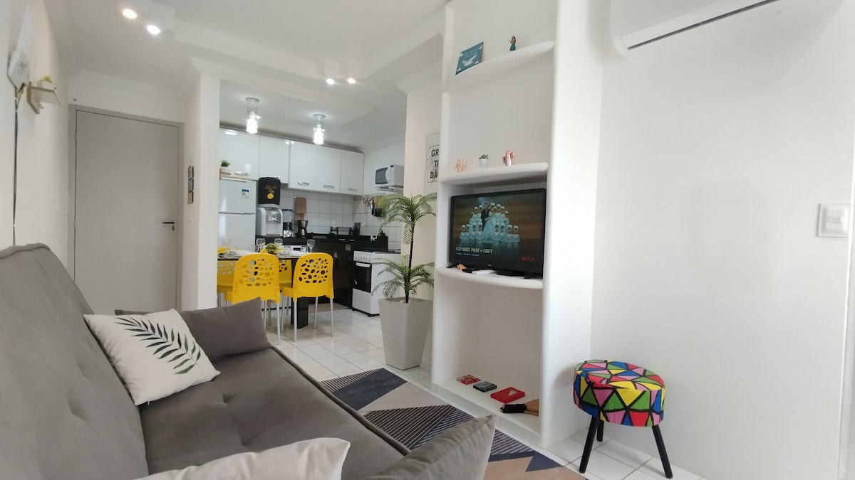 Top Airbnb: . WATERFRONT FLAT | With Pool | Near Maragogi em São José Da Coroa Grande