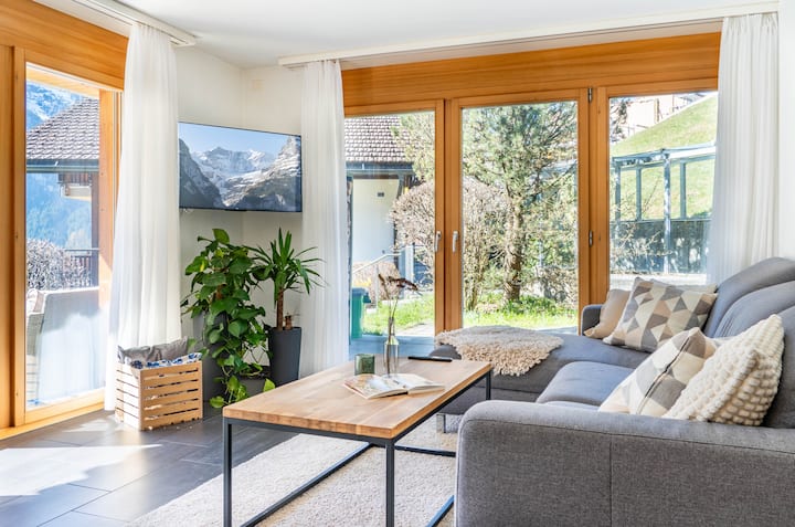 Panorama I Steinbilla I 4 Pax I Parkplatz Gratis - Grindelwald