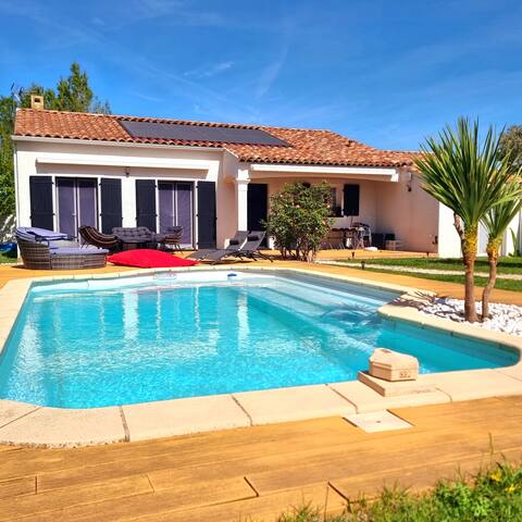 Villa Miami Sunny Pool Marseille Airport Train