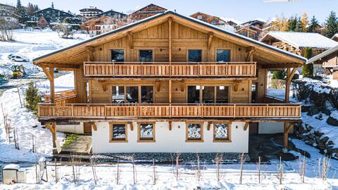 Cocoon Mont Blanc | Jacuzzi, fireplace, view