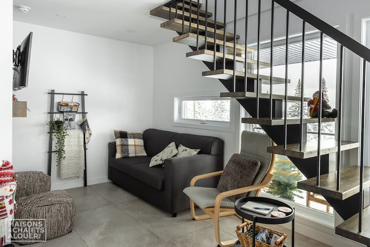 Le Skieur Adstock | Sauna | Golf | Moderne | Boisé - Thetford Mines