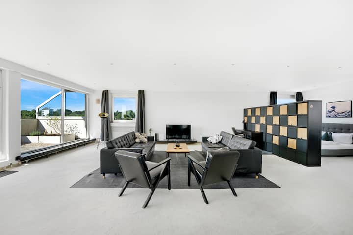 Penthouse 12p 232qm Whirlpool, Kicker, Terrasse - Mönchengladbach