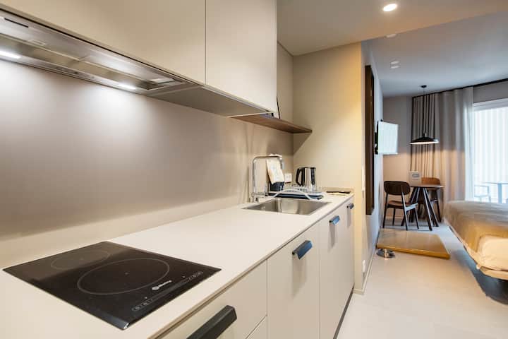 Appartement Double Avec Grand Lit - Banyoles