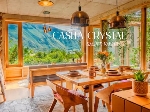 Glass Casita | Panoramic Mtn Views | King Bed