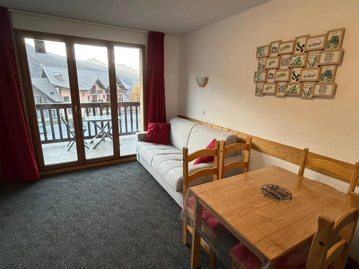 Appartement 4 Pers Au Pied Des Pistes Avec Piscine - Valloire