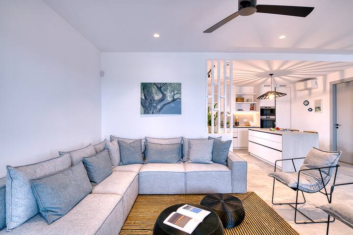 Villa Anat ‘Above’ Paros, Private Pool + Sea View gallery image 5