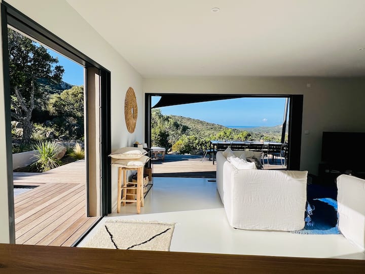 A Vista - 4* - Villa Luxe, Piscine, Vue Mer - Figari