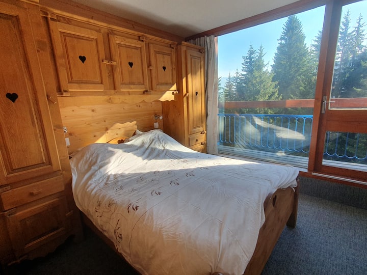 Arc 1800: Apt 4ch Esprit Chalet Ski Aux Pieds - Peisey-Nancroix