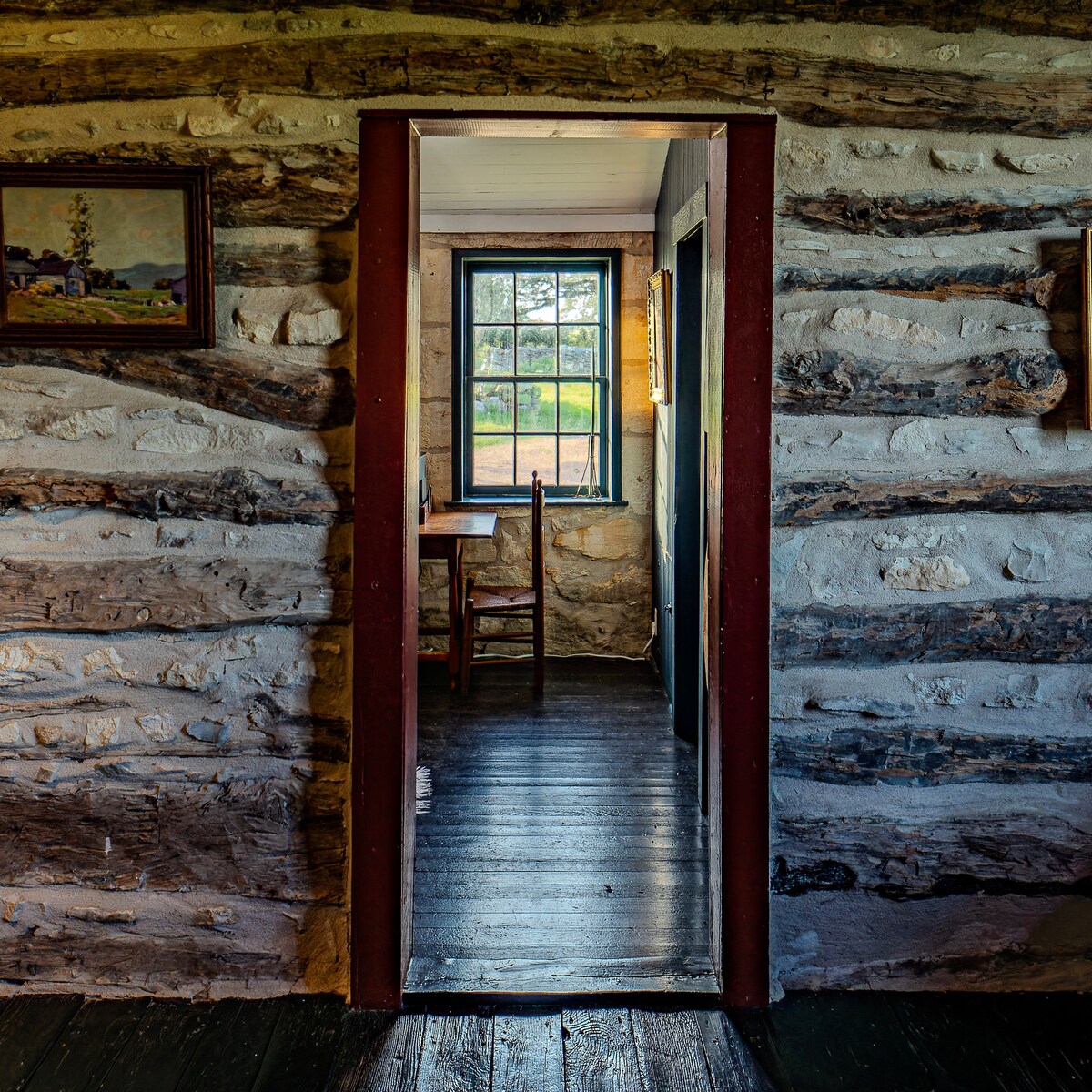 Top performing Airbnb: Pecan Creek Historic Settler’s Cabin in Texas Hill Country