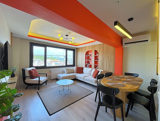 Magnificent Duplex with Bosphorus View in Ortakoy