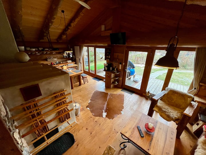 Gemütliche Blockhütte Mit Priv. Badezuber & Sauna - Sankt Englmar