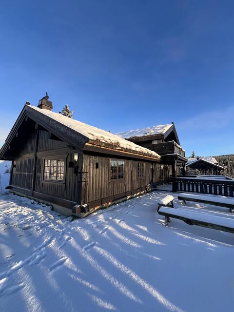 Cozy family cabin on Sjusjøen