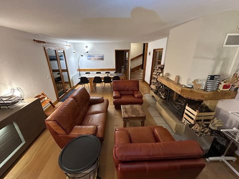 Popular Airbnb listing: Alpine Chalet w/ Panoramic Mont-Blanc View Sleep 8 in Hauteluce