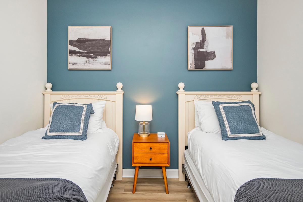 As you step into the second bedroom, you’re welcomed by a cozy, inviting space designed for pure relaxation.