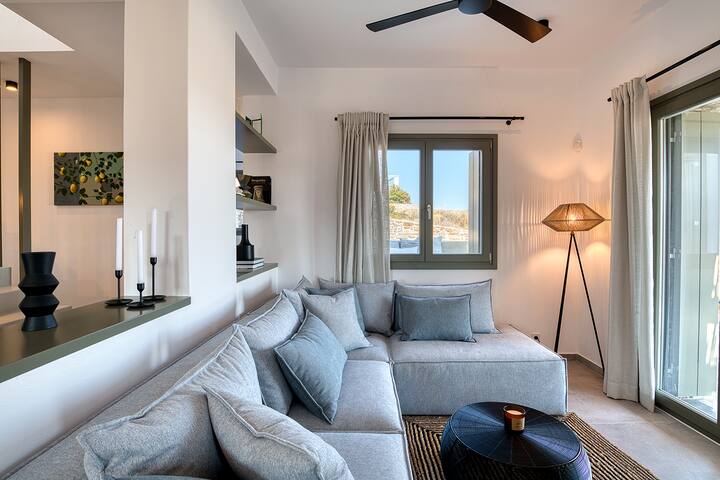 Villa Anat ‘Below’ Paros, Private Pool + Sea View  gallery image 4