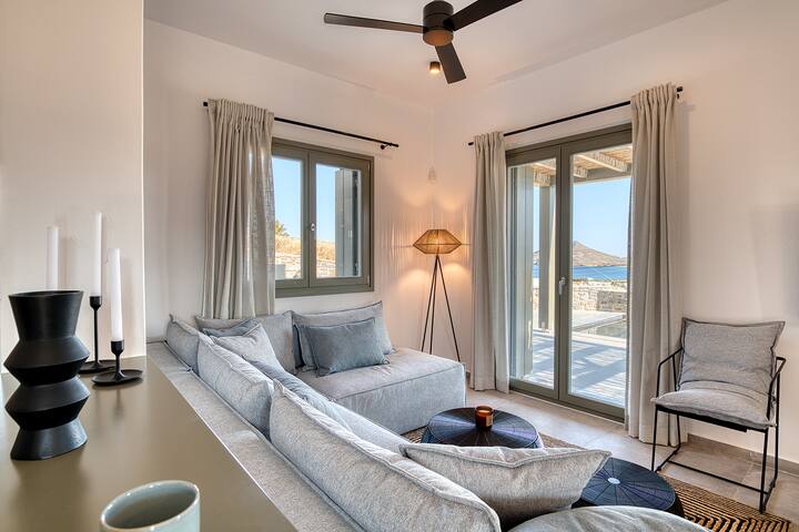 Villa Anat ‘Below’ Paros, Private Pool + Sea View  gallery image 5