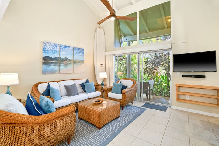 Keiki Honu Kauai Princeville 2br2ba King+queen Bed - Kauai, HI