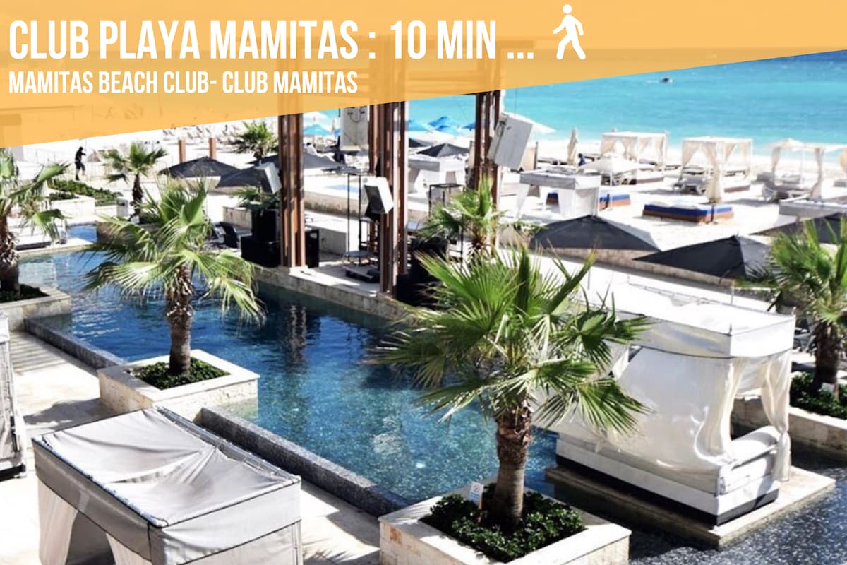 Elegant Suite with Rooftop Pool - Condominiums for Rent in Playa del  Carmen, Quintana Roo, Mexico - Airbnb, image size:1200x800