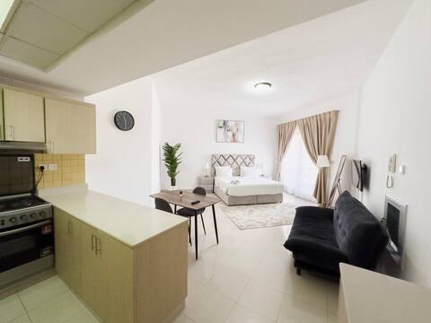 Studio with Balcony