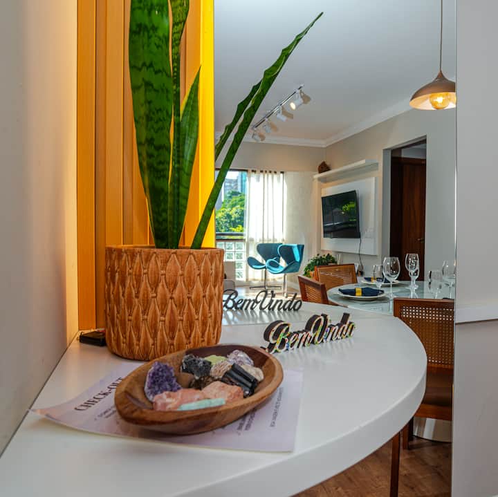 3-Bedroom Apartment in Front of Iguatemi Mall - 2 Bathrooms + Garage