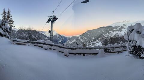 Verbier Centre, great view, garden, great location