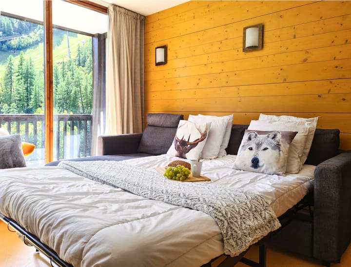 Le Coolidge-pied Des Pistes-balcon-parking-wifi - Serre Chevalier