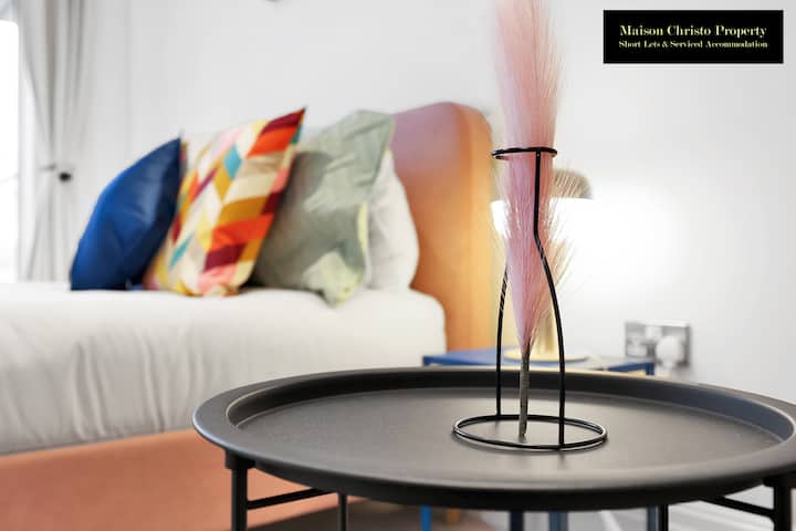 Საძინებელი Maison Christo Property Short Lets ‑ ში და აპარტამენტი 
