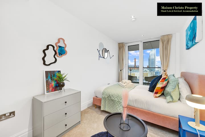 Საძინებელი Maison Christo Property Short Lets ‑ ში და აპარტამენტი 