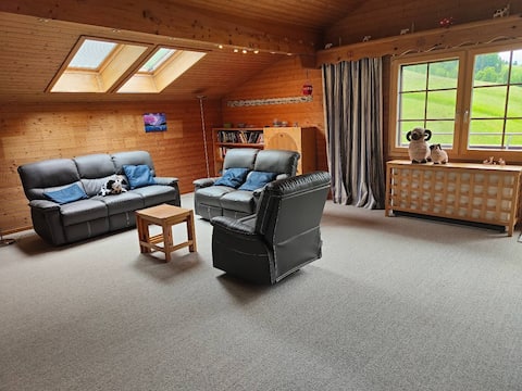 Pure relaxation in Marbach not far from the mountain railway