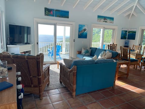 Popular Airbnb listing: Villa in Coral Bay w/ Backup Power | Water + Sky in St. John