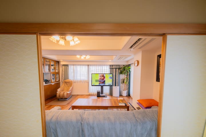 上野/新宿/池袋/JR步行3分钟/豪华按摩椅/电梯/双卫生间/独立楼层/270度景观/商業街1分鐘