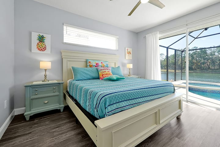 Serene and coastal-chic — this room feels like a private retreat with soft hues and sunlit charm that invites total relaxation.