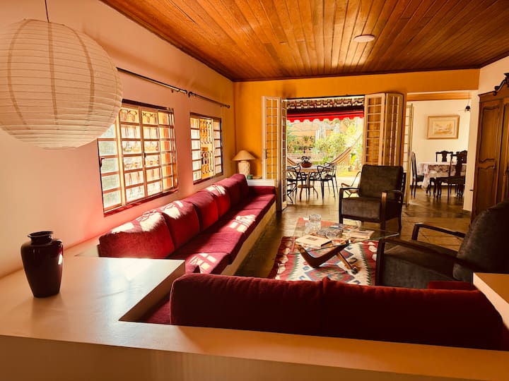 Casa Da Vó Loy E O Seu Espaço Verde. - Araraquara