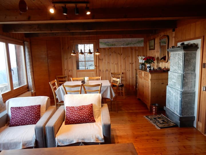 Superbe Chalet Familial 10 Min 4 Vallées - Thyon