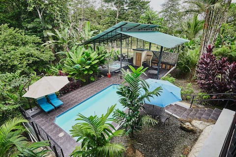 Casa Momoto with Pool, Jacuzzi and Forest Views