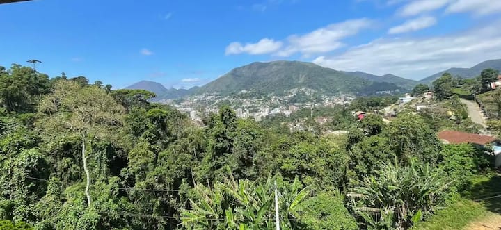 Casa Vista Maravilhosa! 3min Da Feirinha Do Alto - Teresópolis