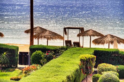 Luxury Beachfront Wellness Villa With Private Pool