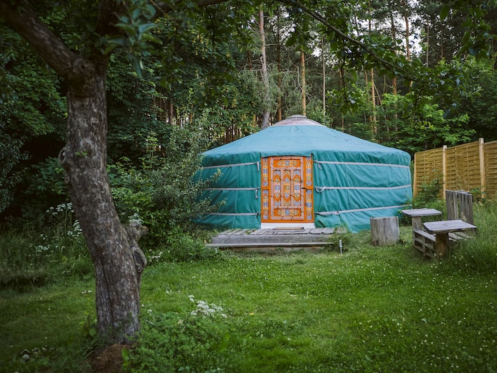 *Eco Yurt Experience* With Sauna @Terra Farma - Příbram