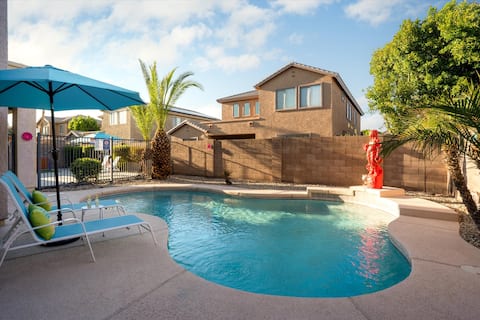 Paradise Resort pool, games,workspace,pooltable