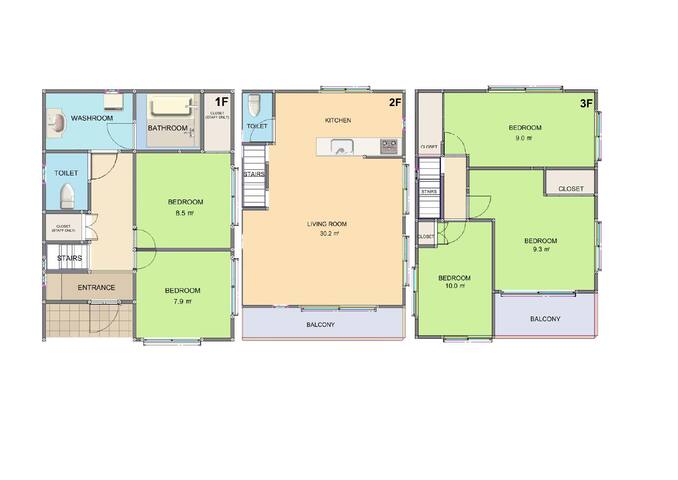 駐車場ニ台分｜最大10人｜一戸貸｜スカイツリーまで14分｜新築｜WiFi完備｜高級洗濯乾燥機 gallery image 2