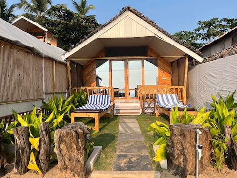 Luxury Sea view Downstair Agonda Beach, DuckNChill