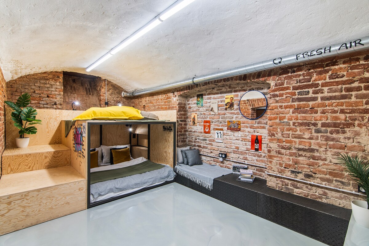 En todo el departamento hay suministro de aire fresco.