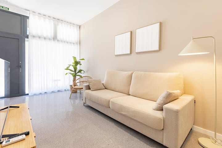 Apartamento Con Terraza, Cerca Del Cabañal Y Playa - Valencia
