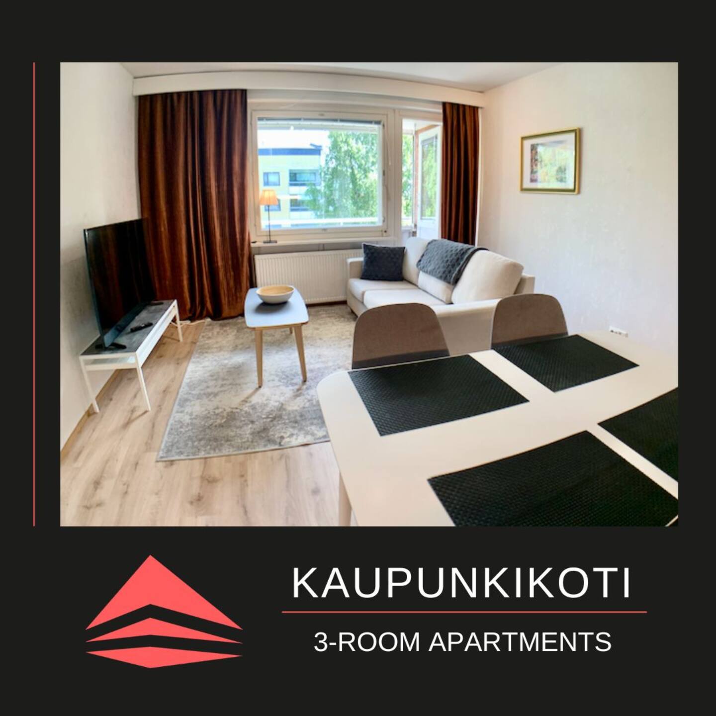 Kaupunkikoti's 3-room Apartment/d53 3