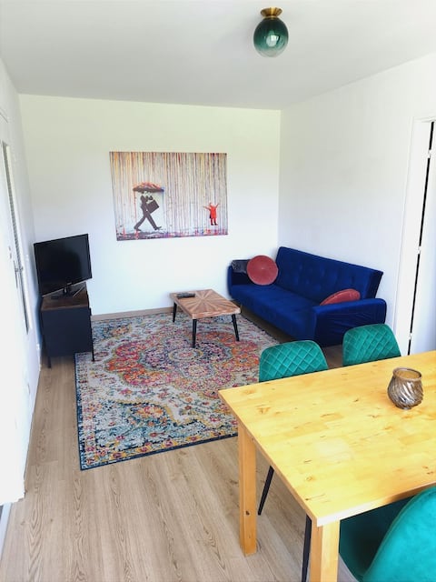 Cozy 2-room apartment in Marly with TV/Prime/Wi-Fi